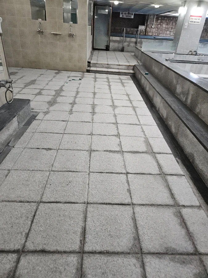 송파 바닥버너구이 시공 현장